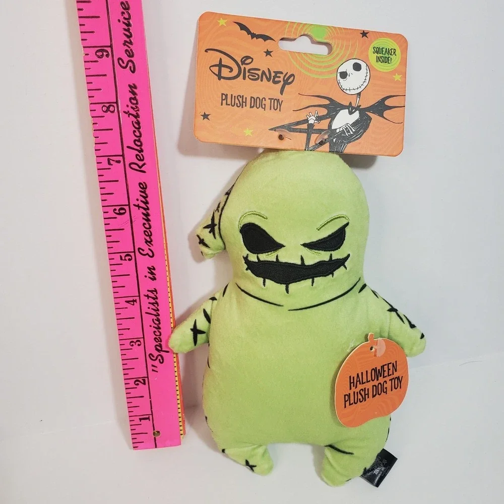Disney Halloween Dog Toy, Nightmare Before Christmas Oogie Boogie Green Plush 8